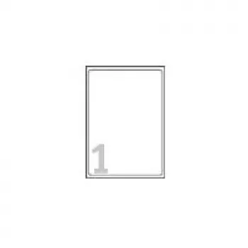 Avery Zweckform L4735REV-25, A4 (210 x 297 mm), 25 hojas, blanco