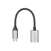 Adaptador HYPER USB 3.2 Gen 2 (USB 3.1 Gen 2) [1x conector macho USB-C® - 1x conector hembra USB 3.2 Gen 2 A (USB 3.1)] (HD425D-GL)