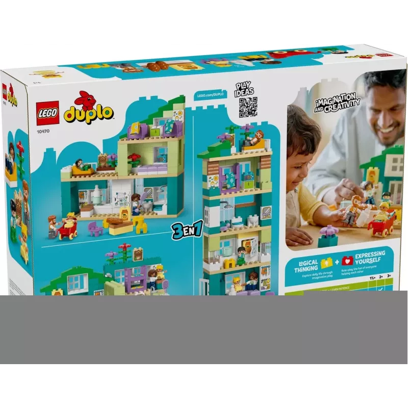 LEGO DUPLO 10470 3 en 1 Casa familiar moderna con figuras