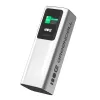 Batería portátil Green Cell PBGC25UD, 25200 mAh, Li‑Ion, 140 W de potencia total, 2× USB‑C + 1× USB‑A, pantalla OLED, carcasa de aluminio