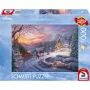 Thomas Kinkade Studios: Disney Dreams Collection - Cinderella Bringing Home the Tree, puzzle 1000 piezas