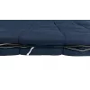 Saco de dormir Outwell Contour Lux Double rectangular poliéster, 1450×2200 mm, altura máxima del usuario 190 cm, azul