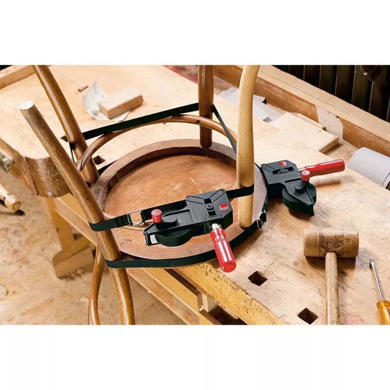 Abrazadera de cinta Bessey BAN700 7 m negro rojo