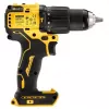 DeWALT DCD709N-XJ 18V XR taladro atornillador percutor inalámbrico sin escobillas, 1650 rpm, 65 Nm, 340 W, portabrocas sin llave 13 mm, 1,2 kg, sin batería ni cargador, negro/amarillo