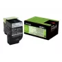 Lexmark 802K cartucho de tóner del programa de devolución (80C20K0), negro, 1000 páginas