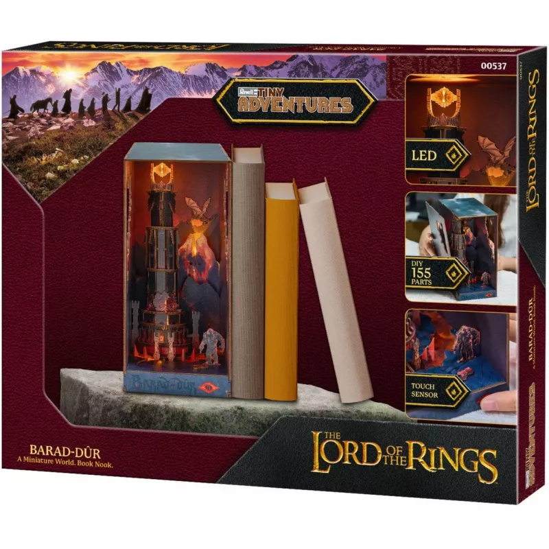 Maqueta de plástico REVELL Tiny Adventures El Señor de los Anillos «Barad-Dûr» (Manualidades) 00537