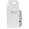 Organizador de escritorio Digitus con cargador Qi acero gris blanco 1 cajón