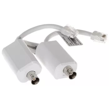 Convertidor de señal de vídeo DAHUA LR1002 — unidad blanca compacta, 56×27×21 mm, 0,0283 kg