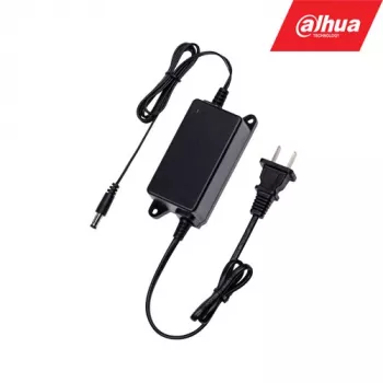 Fuente de alimentación DAHUA PFM320 para cámaras de vigilancia, entrada 100–240 V, cable de 0,5 m, negro, 45×104 mm