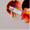 Alicates pelacables Knipex 13 46 165 rojo, amarillo