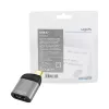 LogiLink CUA0204 adaptador USB-C a DisplayPort negro gris
