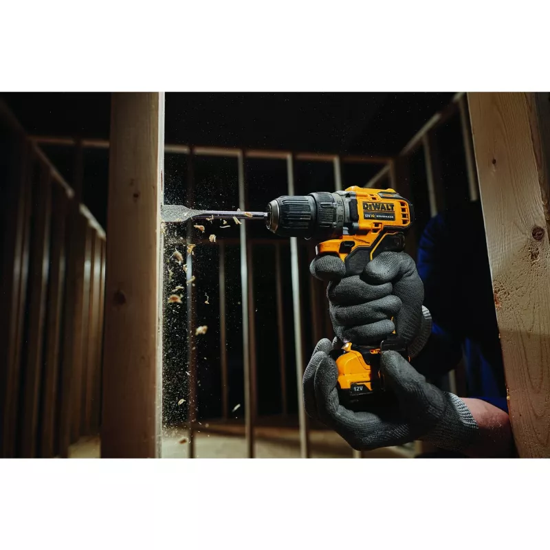 Atornillador a batería DeWALT DCD701D2-QW, 12V, 1500 rpm, 57,5 N·m, 2 baterías de 2 Ah