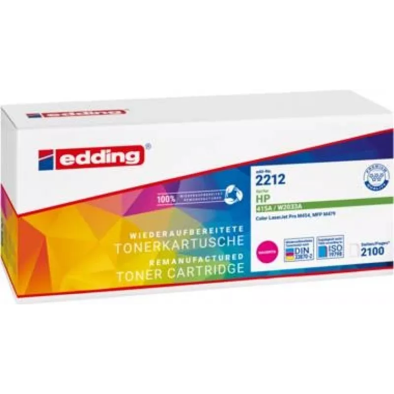 EDD-2212 tóner magenta sustituye a 415A W2033A 18-2212 - compatible - unidad de tóner