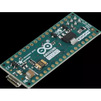 Arduino Placa microcontroladora, Micro sin conexión ATmega32u4 (A000093)
