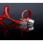 Cable de red ShiverPeaks SP711-SLR rojo 1 m Cat6 U/UTP