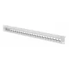 Panel de parcheo modular Digitus 24 puertos DN-91410-24 RJ-45 Cat6a Gris