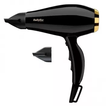 Secador de pelo BABYLISS Super Pro 2300, 2300 W, motor AC, 2 velocidades, 3 niveles de calor, iónico, Cool Shot, cerámica, 120 m³/h