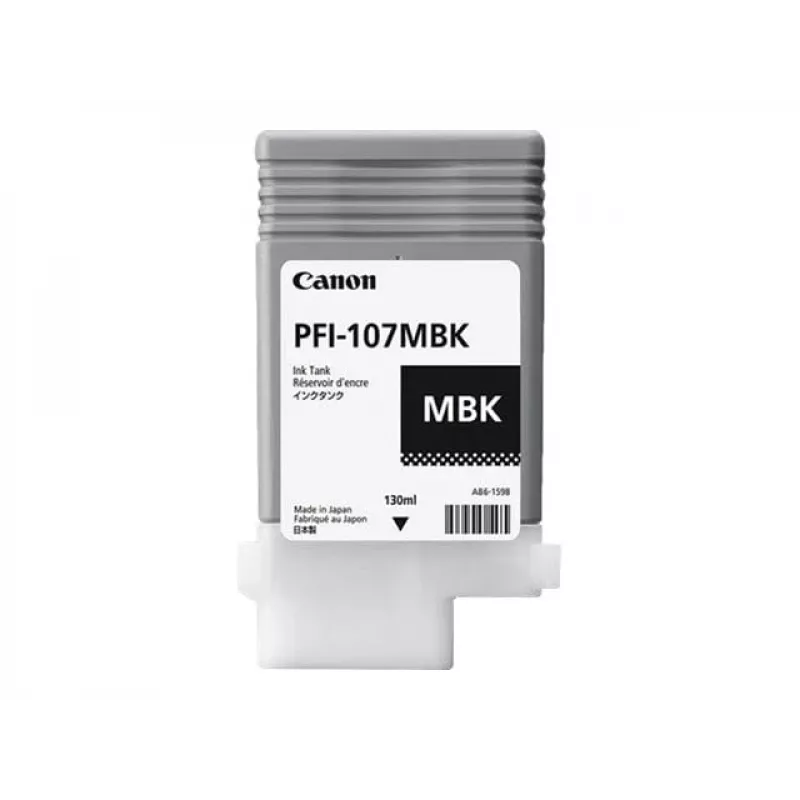 Canon PFI-107MBK Cartucho de tinta 1 ud. Original Negro mate