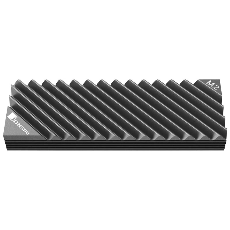 Disipador/radiador Jonsbo M.2-3 gris negro gris 24,4 mm 73 mm 9,6 mm