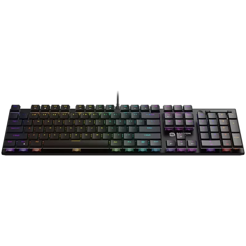 CANYON Teclado Cometstrike GK-55 EN/RU Con cable