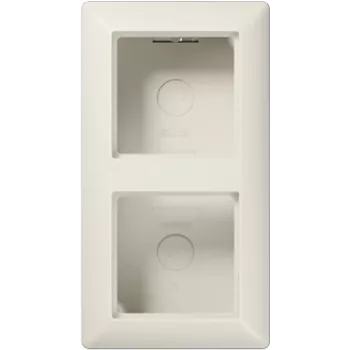 Carcasa de superficie JUNG con marco 2 elementos AS582AW AS 500 blanco AS582AW (AS582AW)