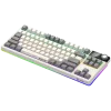 LORGAR KBP70TKLW, teclado gaming mecánico inalámbrico TKL Pro, beige, distribución EN
