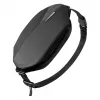 Bolso bandolera Cruzado Bolsillo Pecho Inateck LB03014 — Poliéster, Unisex, 3 L, Azul/Gris