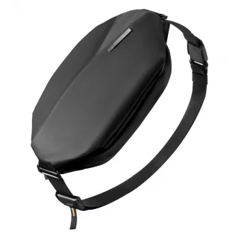 Bolso bandolera Cruzado Bolsillo Pecho Inateck LB03014 — Poliéster, Unisex, 3 L, Azul/Gris
