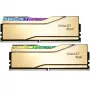DIMM 32 GB DDR5-6000, memoria dorada, F5-6000J2836G16GX2-TR5G, Trident Z5 Royal RGB, INTEL XMP