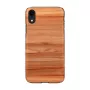Funda para smartphone MAN & WOOD para iPhone XR, cappuccino white