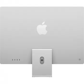 Apple iMac24 Plata/M4-8C-CPU 8C-GPU/16GB/256GB SSD/Teclado-Alemán/MM2/1GB Ethernet