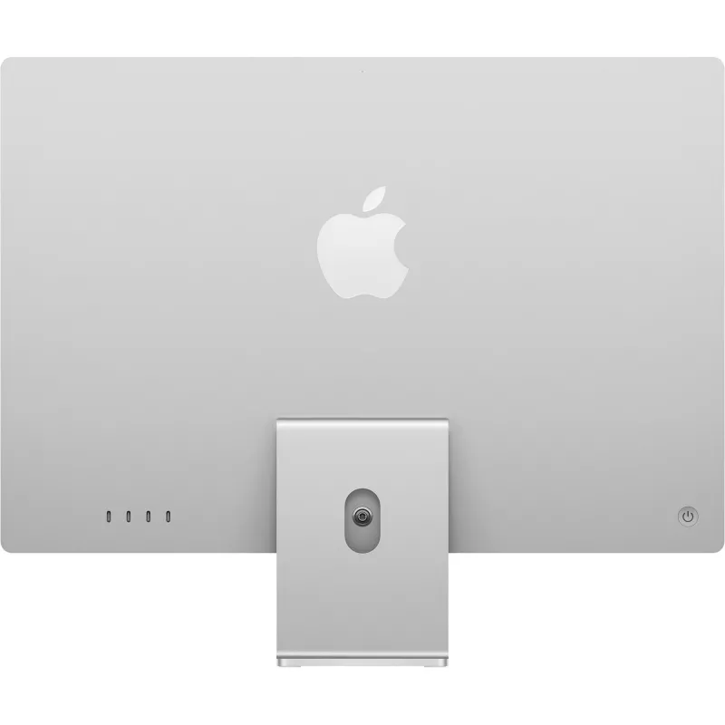 Apple iMac24 Plata/M4-8C-CPU 8C-GPU/16GB/256GB SSD/Teclado-Alemán/MM2/1GB Ethernet