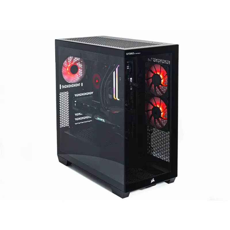 OPTIMUS E-Sport GB550T-CR5 PC, Ryzen 7 5800X, 16 GB, 1 TB, Radeon RX 7600 GAMING OC 8G, Windows