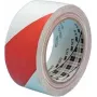 Cinta de marcaje de PVC 3M 767i — 33 m de longitud, 50 mm de ancho, rojo/blanco