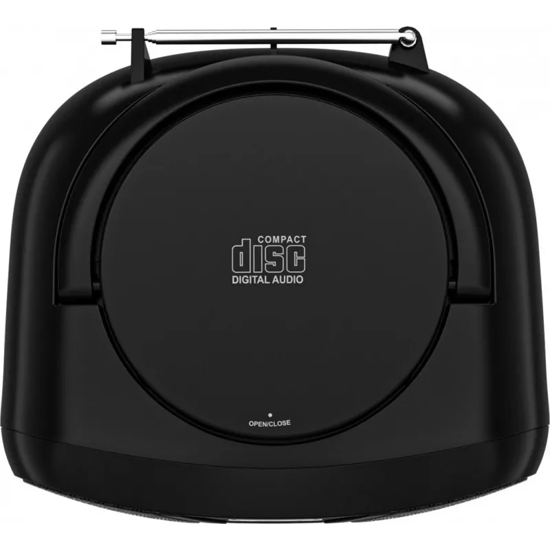 Sencor SPT 2300 BK boombox reproductor de CD, MP3, USB, Bluetooth, radio FM, AUX, 4 W, negro