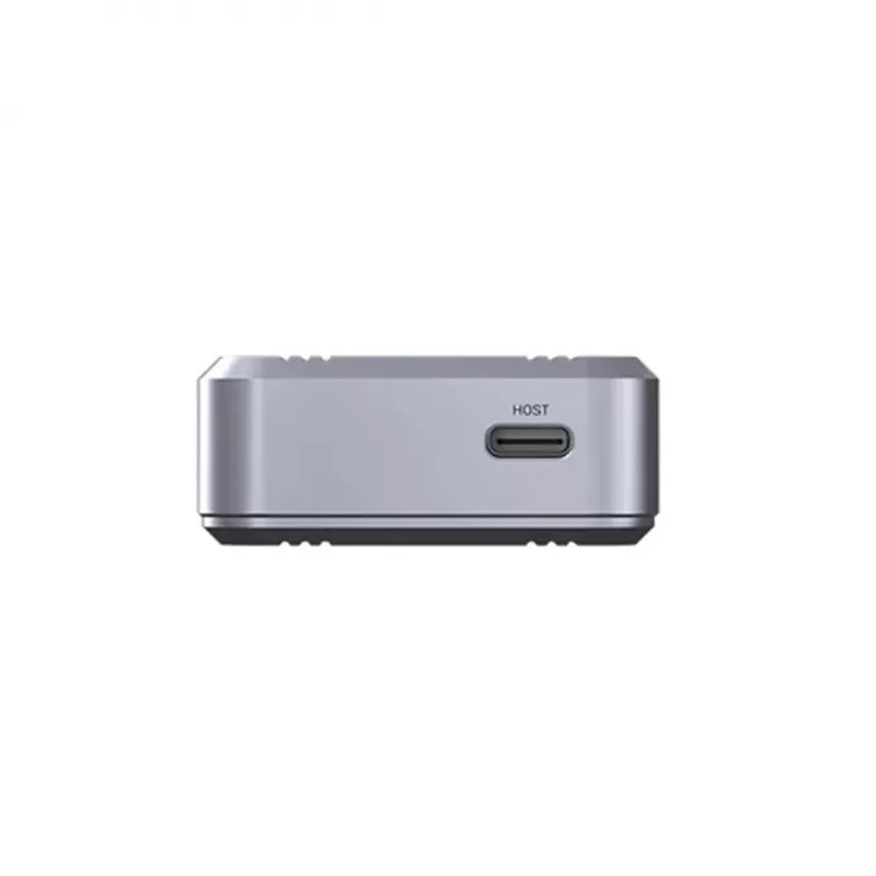 Carcasa para SSD Unitek S1242AGY01-EU USB4 40 Gbit/s, M.2 NVMe, hasta 8 TB, aluminio/plástico, refrigeración activa
