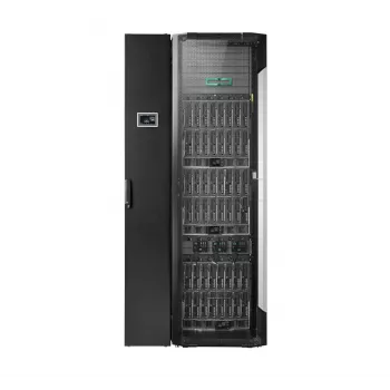 Kit de deflector de aire HPE P65106-B21 Negro Plata 1 ventilador