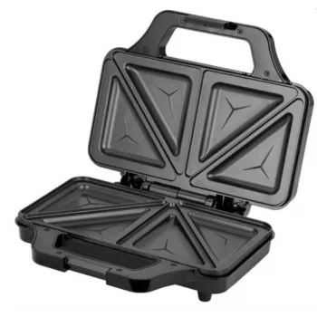 Sandwichera MPM MOP-45M, placas antiadherentes, capacidad 2 rebanadas