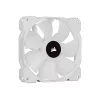 Ventilador de carcasa Corsair iCUE SP120 RGB ELITE Performance 120mm blanco PWM ARGB pack de tres