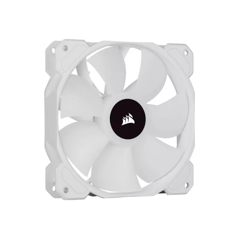 Ventilador de carcasa Corsair iCUE SP120 RGB ELITE Performance 120mm blanco PWM ARGB pack de tres