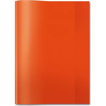 Funda para cuadernos HERMA PP A4 transparente/rojo