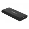 Delock - carcasa para almacenamiento - M.2 - tarjeta M.2 NVMe - USB 3.1 (Gen 2) - negro (42614)