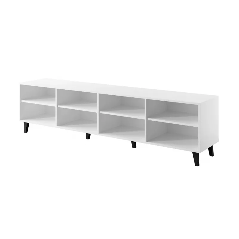 Mueble RTV ETNA 200x42x52 blanco mate
