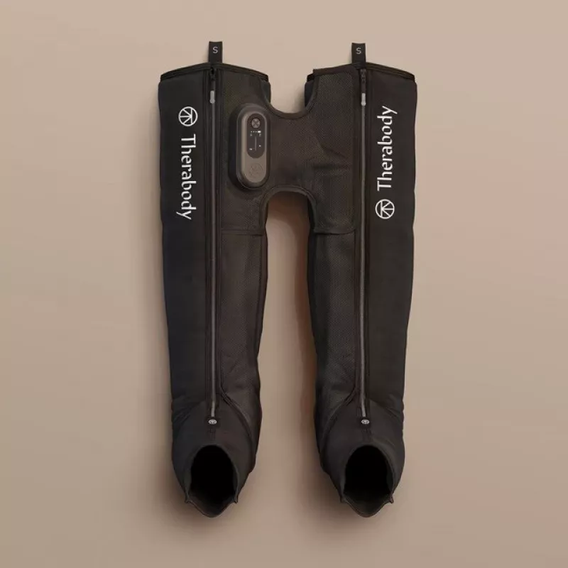 Therabody RecoveryAir JetBoots Prime, talla S, negras