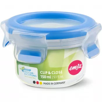 EMSA 508550 recipiente para conservar alimentos redondo 0,15 L transparente 1 unidad