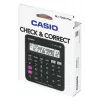 Casio MJ-120D Plus calculadora de sobremesa, 12 dígitos, con pilas/solar, negra