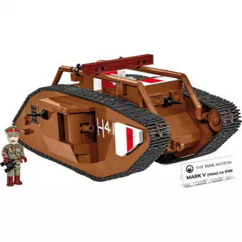 Set de construcción Cobi Building Blocks Mark V Male NO 9199 — 844 piezas
