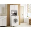 Top E Shop PRALKA POLA BIEL mueble de almacenaje para baño, blanco