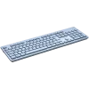 Teclado CANYON HKB-W01 UK/US AAA inalámbrico azul