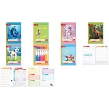 Cuaderno ROTH Unicorn Beauty Klipp & Klar A5 rayado, 96 hojas